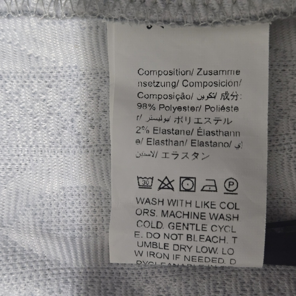 Cozy Gray Textured Zip-Up Sweater Bomber Jacket Size XXL - Picture 8 of 14